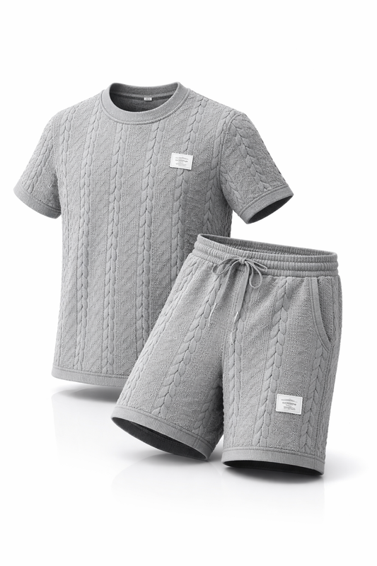Valea Textured Set Grey