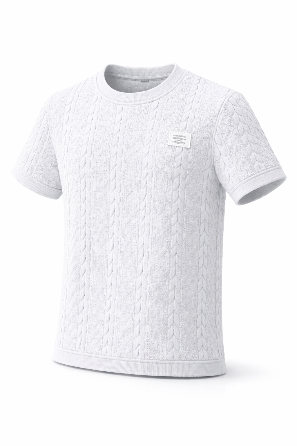 Valea Textured T-Shirt Grey