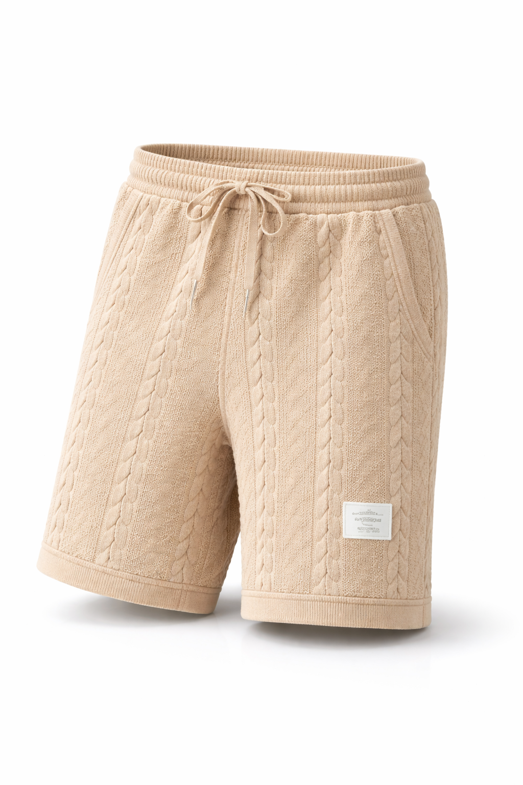 Valea Textured Shorts Black