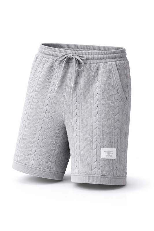 Valea Textured Short Grey
